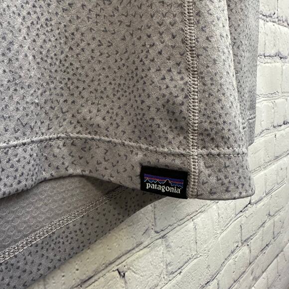 Patagonia Capilene Midweight Quarter Zip-Neck Pullover Purple Small Baselayer - Picture 4 of 8